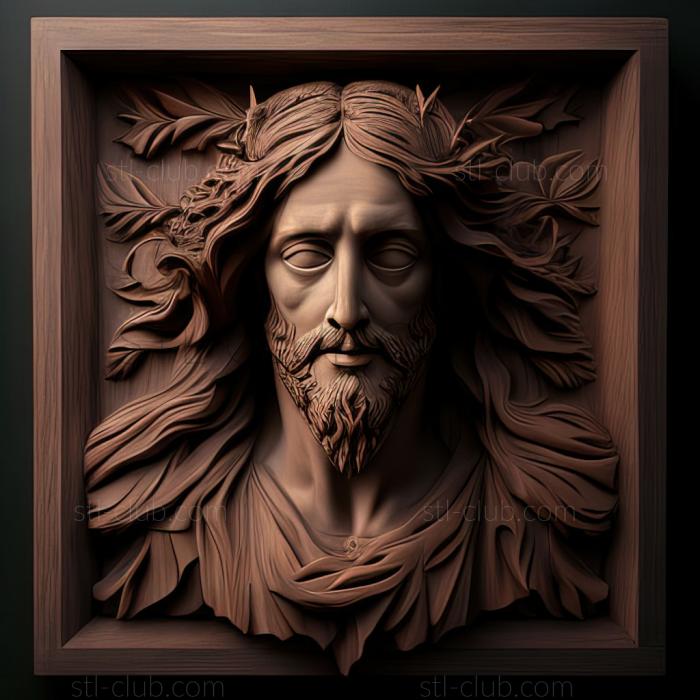 3D model st jesus (STL)